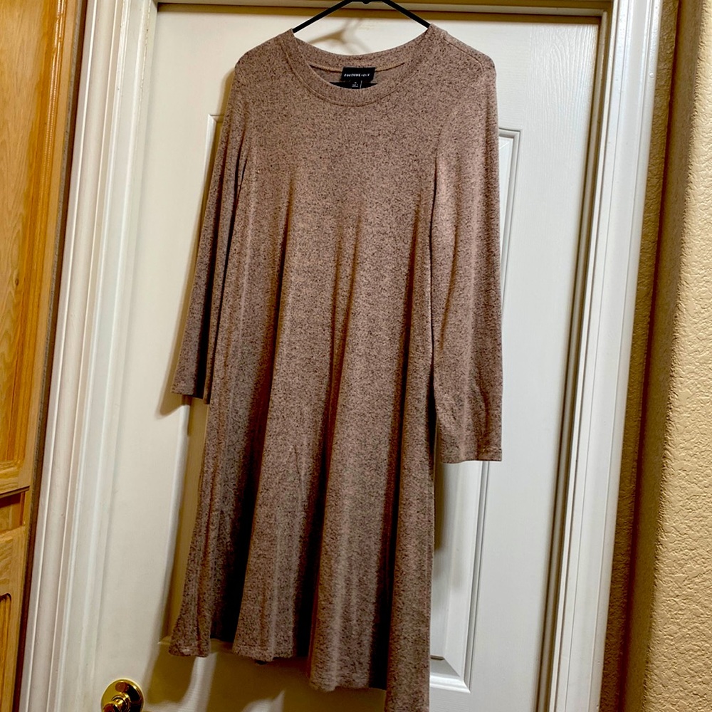 Fortune+Ivy brown-cream-tan in color XL